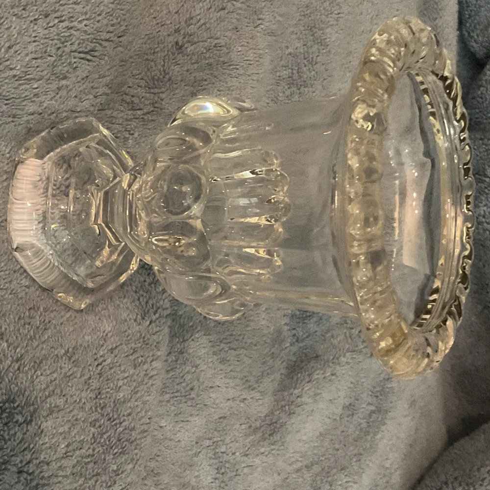 Clear Glass Decorative Piece